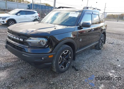 2022 Ford Bronco Sport Outer Banks из США, поврежденный, VIN 3FMCR9C62NRD99262